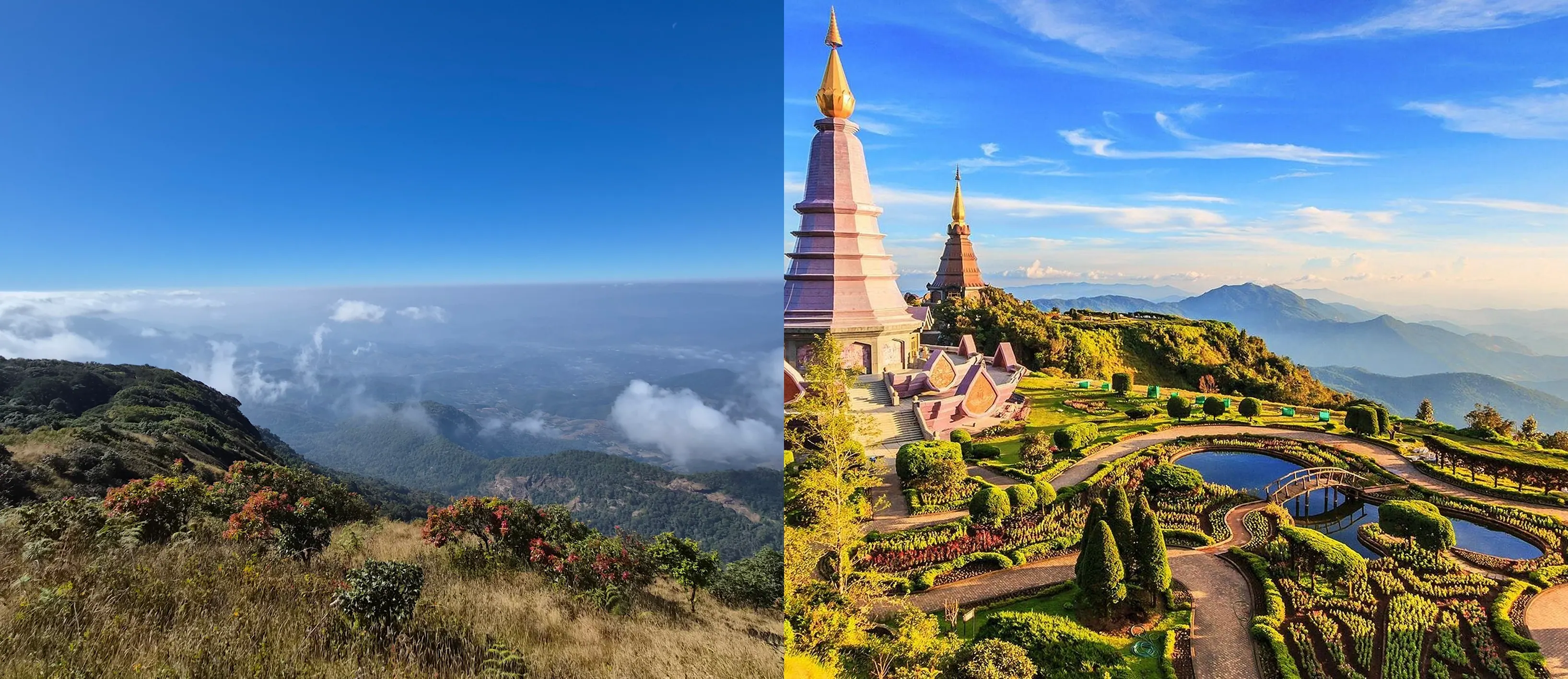 Doi Inthanon National Park & Kew Mae Pan Nature Trail
